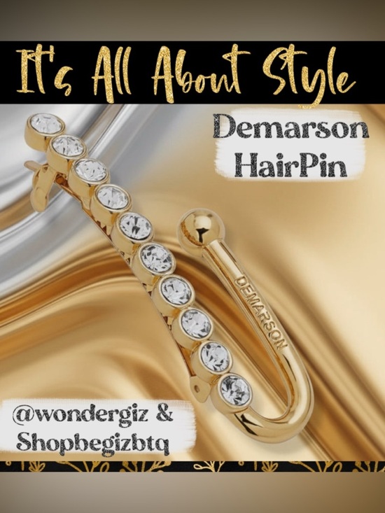 Authentic Demarson Delicate Statement HairPin To Call the Attention of Everyone main image 4